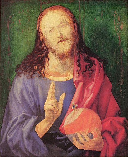 Albrecht Durer Salvator Mundi oil painting picture